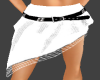 Skirt white and black