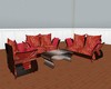 Red Love Couch
