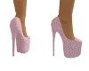 Pink Lace Heels