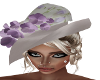 -Spring Lilac Hat