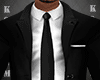 Black/W  Suit & Tie