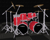 Red drums set