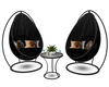 DuoChairs black lion kin
