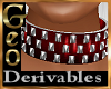 Geo Studded Collar Deriv