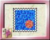 *P!* Blue Art Stamp