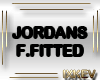 *IX* Jordans F. Fitted