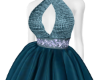 JAYLA TEAL GOWN