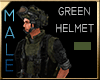 HELMET GREEN M/F