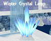 W/Crystal Icicle Lamp