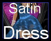 !~TC~! Satin Blue Dress