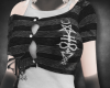 666 l stripe grunge