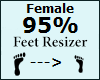 Feet Scaler 95% Female