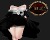 BZ🌹Black White Gown