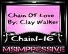 Clay Walker Chain of Lov