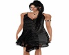 cool black boho dress