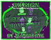 TOXIC TOWER 3D SIGN
