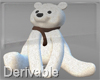 Cuddly Fluff Bear -White