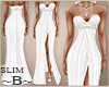 ~B~Wedding Gown 8-Slim-	
