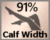 Scaler 91% Calf Width FA