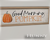 H. Fall Morning Pumpkin