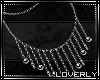 [Lo] Black Pearl necklac