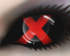 X-ed Eyes Red