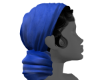 TV Blue Head Wrap