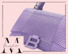 B Diamond Bag Lilac F