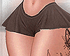 Brown Short Shorts ink