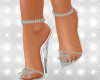 Sparkly White High Heels