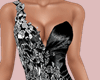 E* Black Crystal Gown