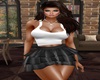 Black Layered Skirt