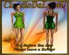 L Green dress (Slim)