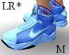 Blue Nikes