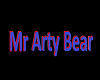 Mr Arty Bear Sign