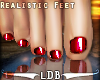 Realistic Feet.|Rouge