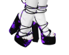 Purple Weed Heels