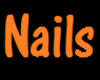 S. Orange Nails