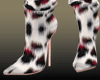 (7K)Leopard Fur Boots