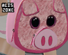 [AZ] Pink pig backpack