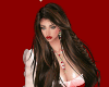 Brown long hair