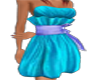 Blue Dress w/ Purple Blt
