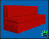 Red Middle Sectional