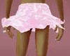sexy short skirt pink