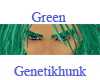 Green Eyebrows Male