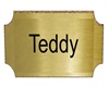 Teddy wall plaque