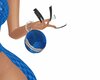 Tease Blue Wrist Bag