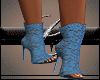 [C]Love Lace Bootie Blu