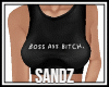 S. BossAss Tank Top