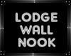Lodge wall nook black